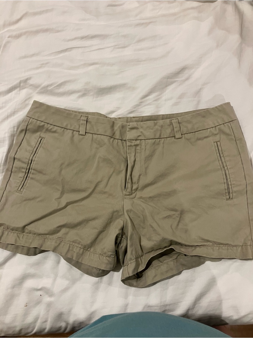 STYLUS Women's Khaki Beige Bermuda Shorts